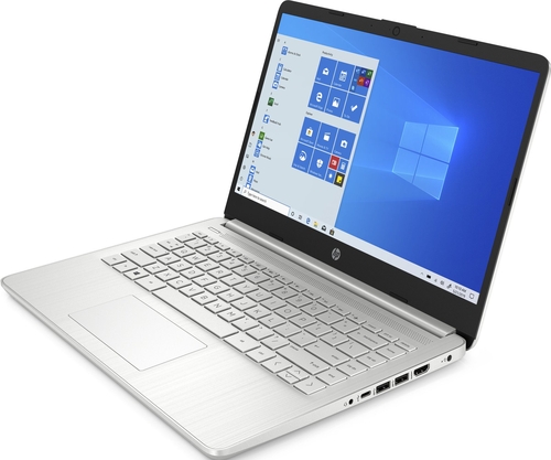 HP 14S-DQ1018NS Plata - Ordenador Portátil Intel Core i7-1065G7 14" 256GB