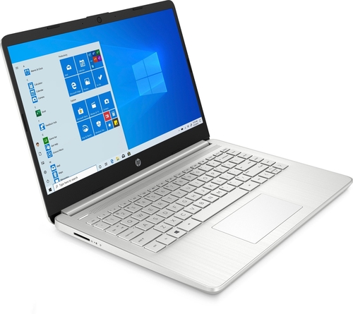HP 14S-DQ1018NS Plata - Ordenador Portátil Intel Core i7-1065G7 14" 256GB