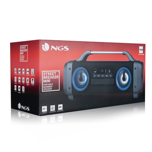 Altavoz Portátil Ngs Street Breaker Boombox 3.600mAh
