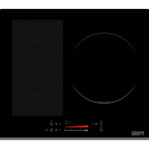 KROMSLINE KVMX-BS-BK Negro - Vitrocerámica de Inducción 60CM
