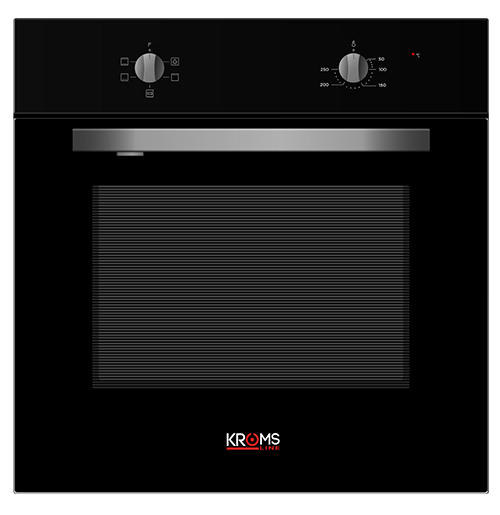 KROMSLINE KHM-600-CR-BK Cristal Negro - Horno Convencional 70L