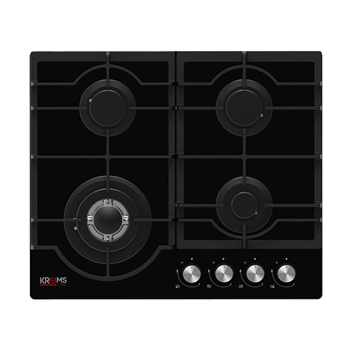 KROMSLINE KPG-4F-MCVU Negro - Placa de Gas 60CM