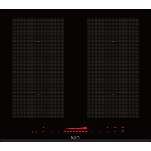 KROMSLINE KFV-22-BK Negro - Vitrocerámica de Inducción 60CM