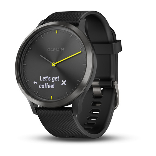 GARMIN Vivomove Hr Sport Negro - Reloj Deportivo 
