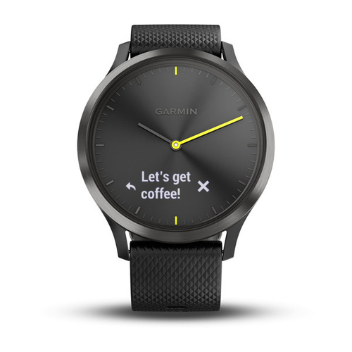 GARMIN Vivomove Hr Sport Negro - Reloj Deportivo 