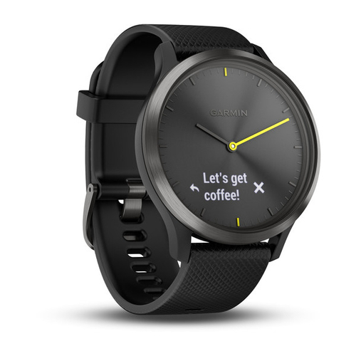 GARMIN Vivomove Hr Sport Negro - Reloj Deportivo 