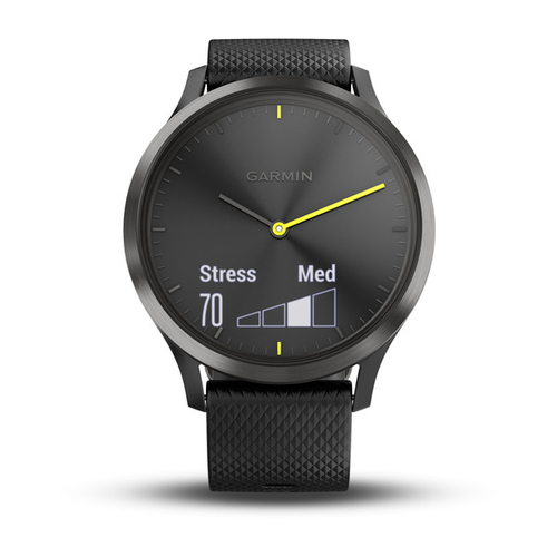 GARMIN Vivomove Hr Sport Negro - Reloj Deportivo 