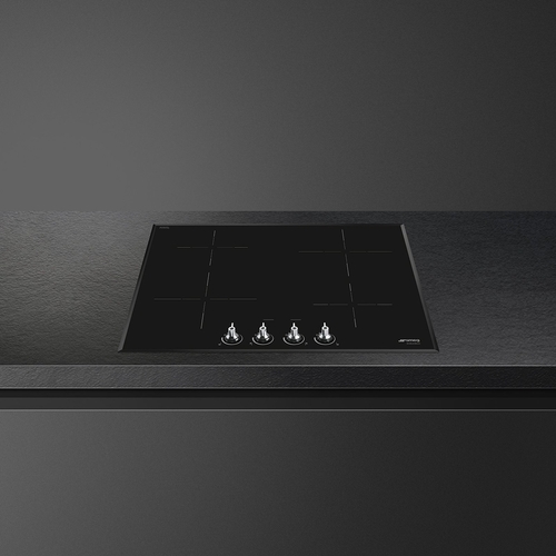 Smeg SI364BM - Placa Inducción 4 Zonas 60CM