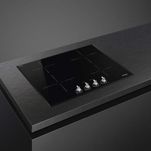 Smeg SI364BM - Placa Inducción 4 Zonas 60CM