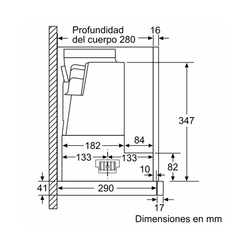 BOSCH DFS067A51 Inox - Campana Extraíble 60CM