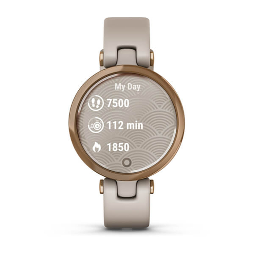 Garmin Lily Sport Beige - Reloj Inteligente Táctil