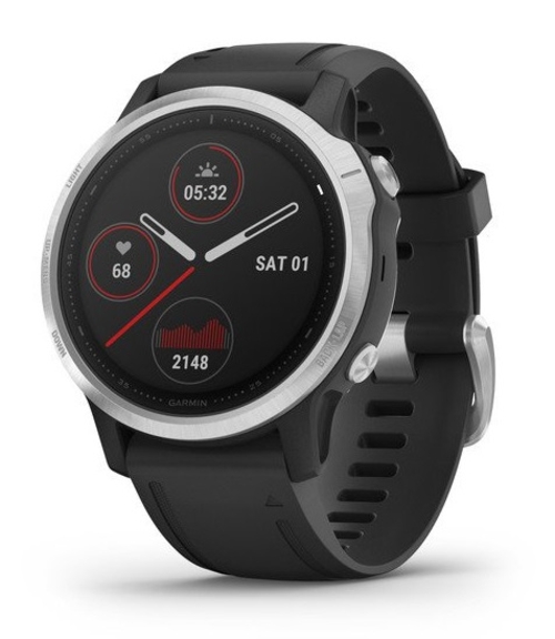 GARMIN FENIX 6S Plata-Negro - Reloj Deportivo 42MM GPS