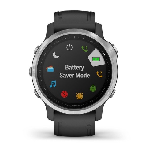 GARMIN FENIX 6S Plata-Negro - Reloj Deportivo 42MM GPS