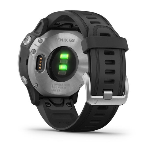 GARMIN FENIX 6S Plata-Negro - Reloj Deportivo 42MM GPS