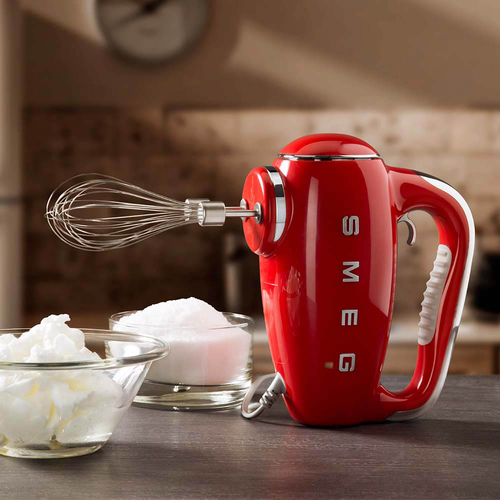 Smeg HMF01RDEU - Batidora Amasadora Rojo