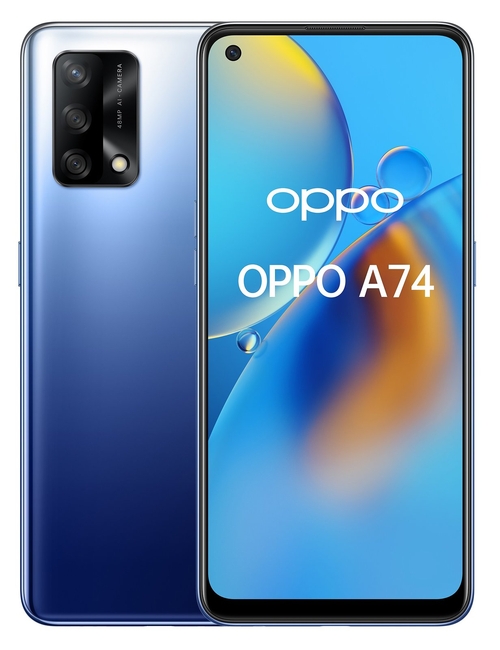 OPPO A74 Azul - Móvil  6GB+128GB