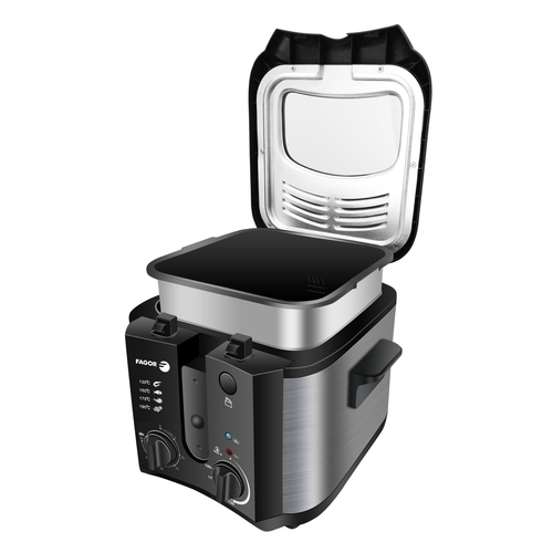 FAGOR ELEKTRA COMPACT Negro - Freidora 1600W 2.5L