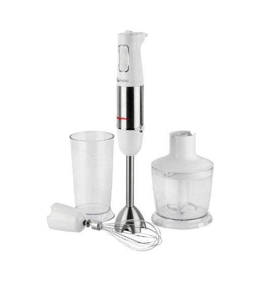 MAGEFESA CROSSIA PLUS + 3 Accesorios Blanco - Batidora de Mano 1000W