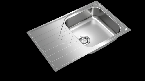 TEKA UNIVERSE 50 T-XP 1C 1E MAX IZDA. INOX - Fregadero 50CM