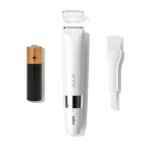 BRAUN BODYGROOM BS-1000 Blanco - Depiladora Pilas AA