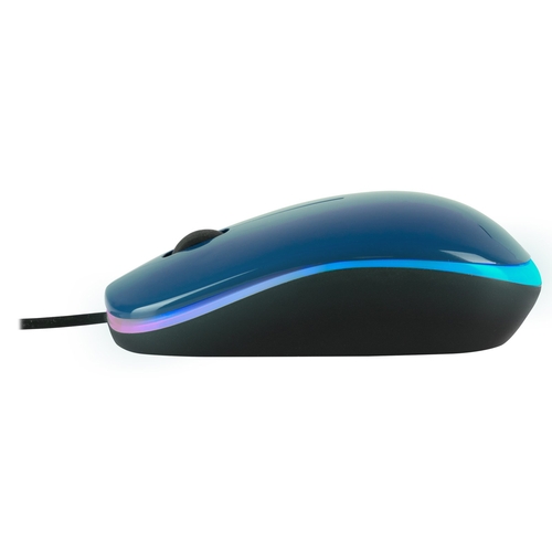 Ratón Ngs Addict Blue 7 Colores 1.2M 1000DPI