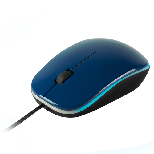 Ratón Ngs Addict Blue 7 Colores 1.2M 1000DPI