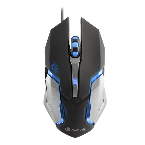 Ngs GMX-100 - Ratón Gamer 5 Botones 7 Colores LED