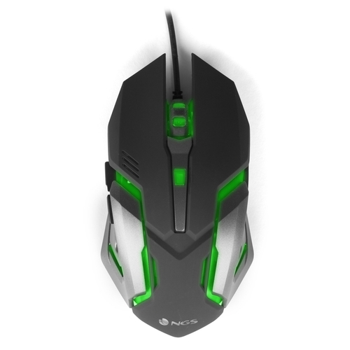 Ngs GMX-100 - Ratón Gamer 5 Botones 7 Colores LED