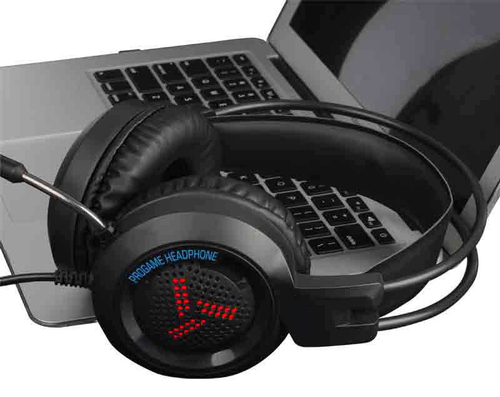 Omega VH8020 HI-FI - Auriculares Gaming LED Micrófono