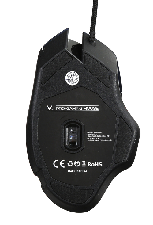 Omega Vgm0360 - Ratón Gaming 3200DPI Led 5 Colores    