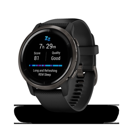 Garmin VENU 2 Negro 010-0243011 - Reloj Pulsera