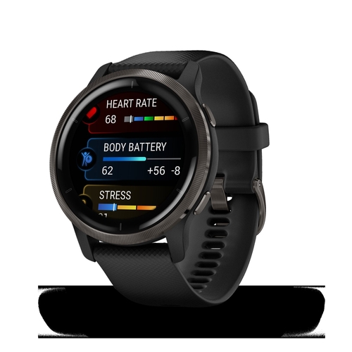 Garmin VENU 2 Negro 010-0243011 - Reloj Pulsera