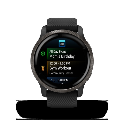 Garmin VENU 2 Negro 010-0243011 - Reloj Pulsera