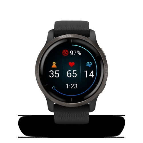 Garmin VENU 2 Negro 010-0243011 - Reloj Pulsera