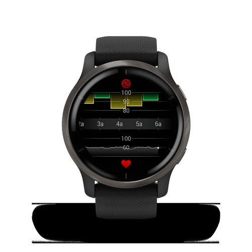 Garmin VENU 2 Negro 010-0243011 - Reloj Pulsera