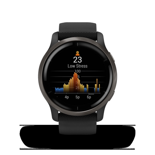 Garmin VENU 2 Negro 010-0243011 - Reloj Pulsera