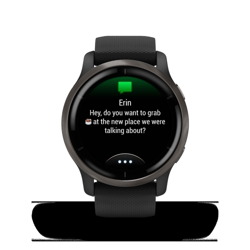 Garmin VENU 2 Negro 010-0243011 - Reloj Pulsera