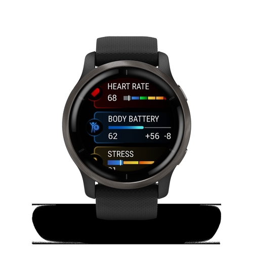 Garmin VENU 2 Negro 010-0243011 - Reloj Pulsera