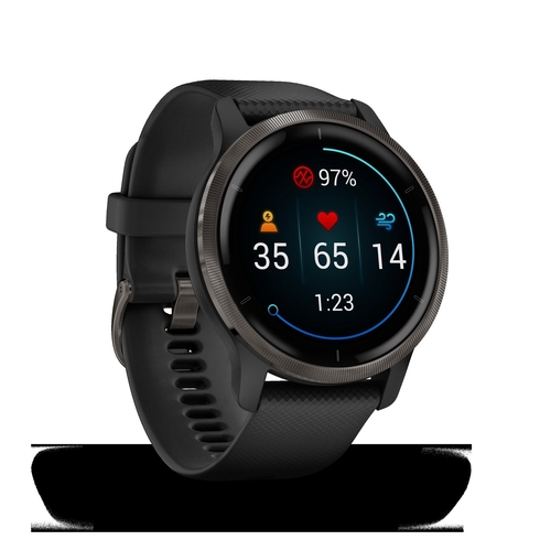 Garmin VENU 2 Negro 010-0243011 - Reloj Pulsera