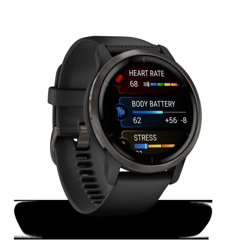 Garmin VENU 2 Negro 010-0243011 - Reloj Pulsera