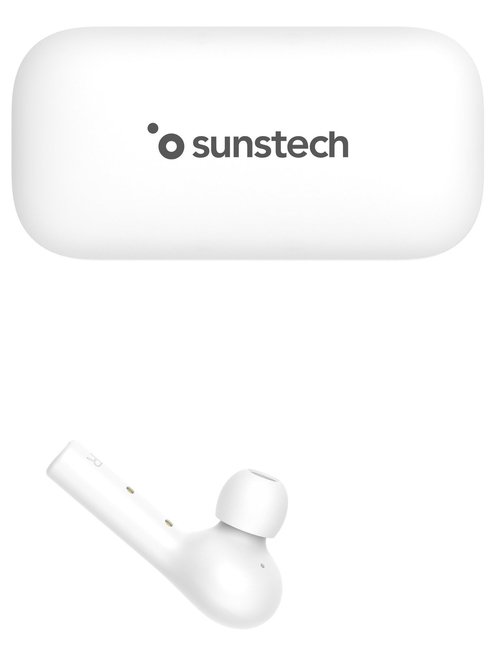 SUNSTECH WAVEPODS TOUCH WT Blanco - Auricular Sin Cable