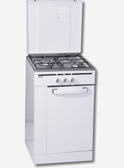 ROMMER CFS-3 FG Blanco - Cocina 3 Fuegos 50CM