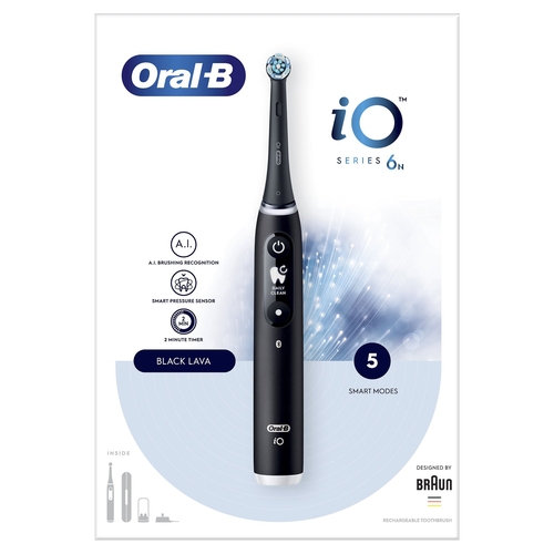 Oral B IO6 Negro - Cepillo Eléctrico Serie 6