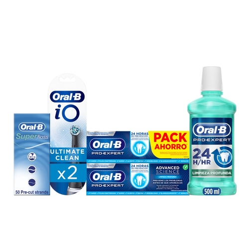 ORAL B iO ULTIMATE CLEAN Negro x 2 - Accesorio Recambio