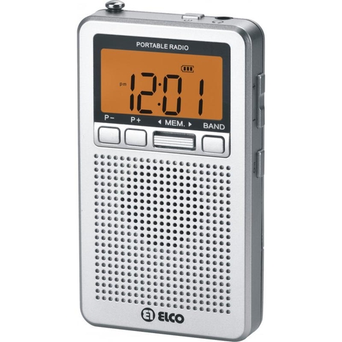 ELCO PD-988-D Gris - Radio Portátil Digital de Bolsillo
