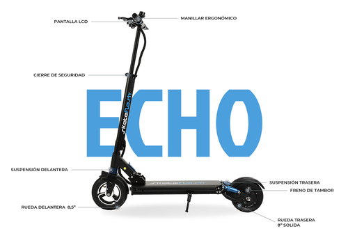 Skateflash Echo 350W - Patinete Eléctrico 25km/h