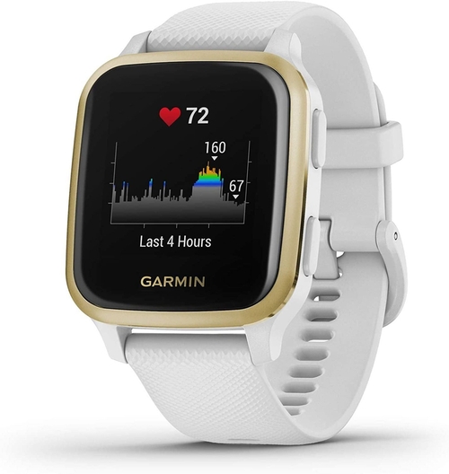 Garmin Venu Sq Blanco-Dorado - Smartwatch