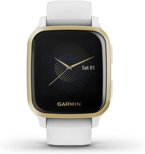 Garmin Venu Sq Blanco-Dorado - Smartwatch