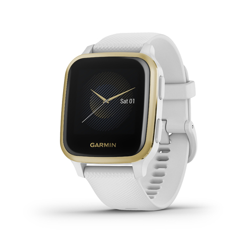 Garmin Venu Sq Blanco-Dorado - Smartwatch