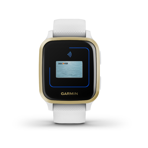 Garmin Venu Sq Blanco-Dorado - Smartwatch